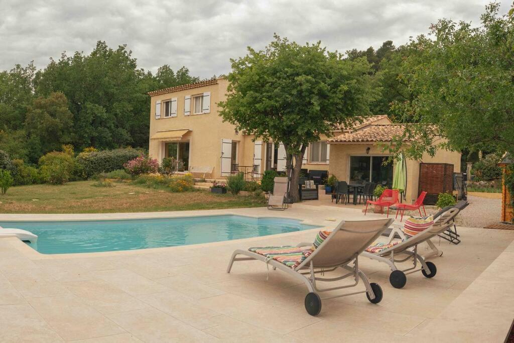 Villa Calme Avec Piscine A Greoux Εξωτερικό φωτογραφία